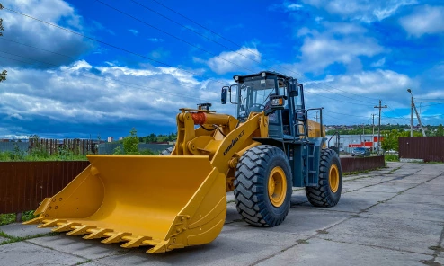 Фронтальный погрузчик Lonking ZL50NC, 2 гидролинии