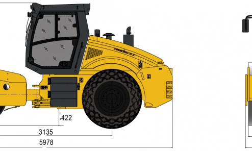 Каток дорожный CDM514D